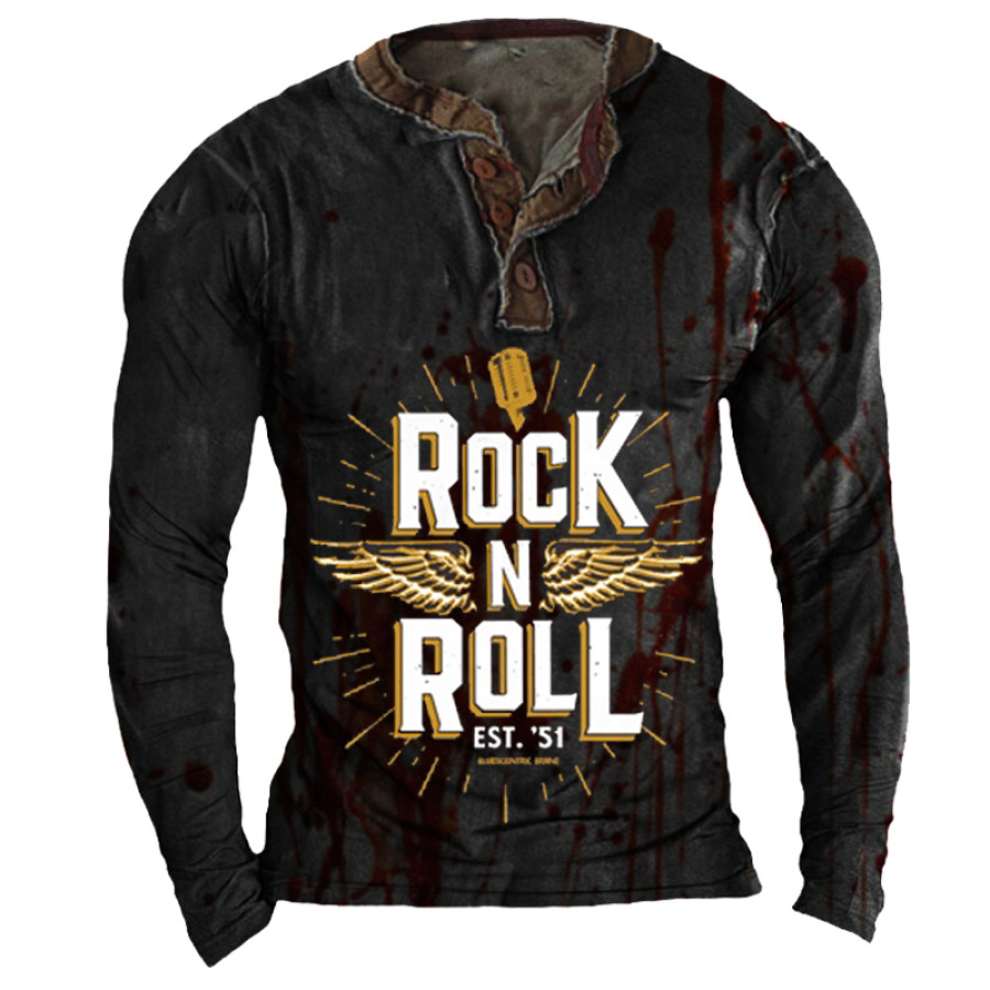 

Camiseta Masculina Rock Roll