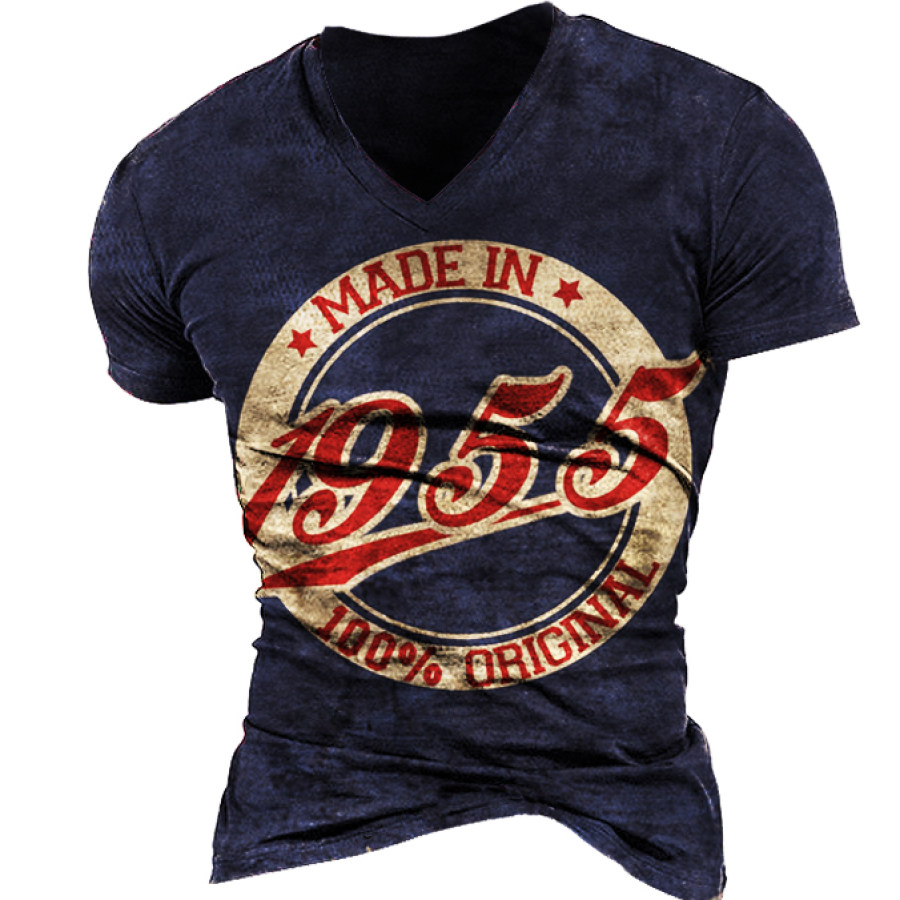 

Men's Outdoor Retro Made In 1995 V Neck T-shirt
