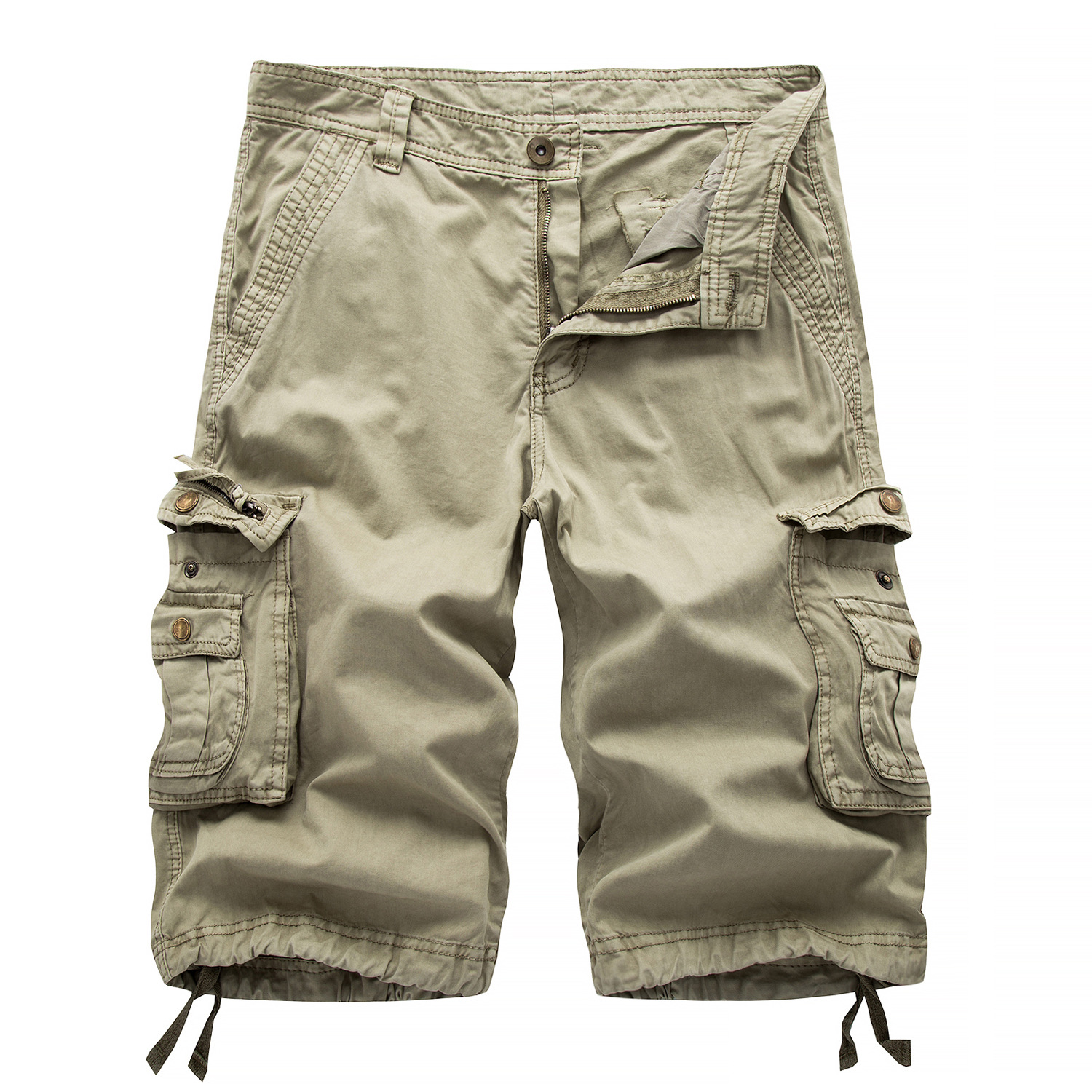 Men's Outdoor Casual Loose Chic Cargo Shorts Beach Pants