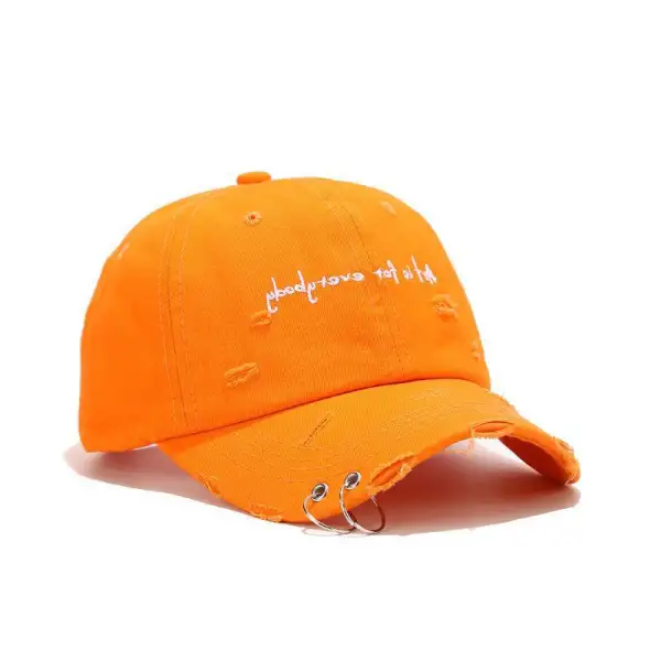 New Embroidered Hoop Fashion Street Baseball Cap - Honeylop.chimpone.com 