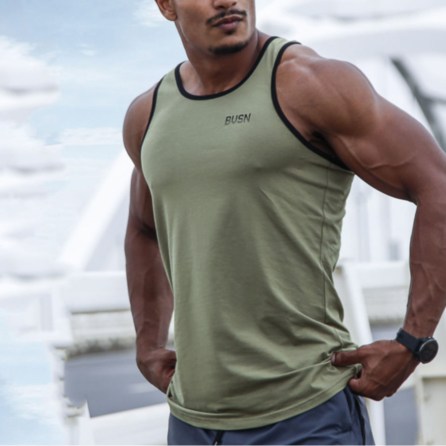 

Men's Trendy Printed Casual Tank Top