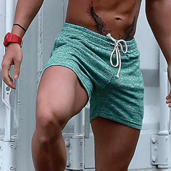 Men's Spring & Summer Basic Fit Slim Shorts - Sanhive.com 