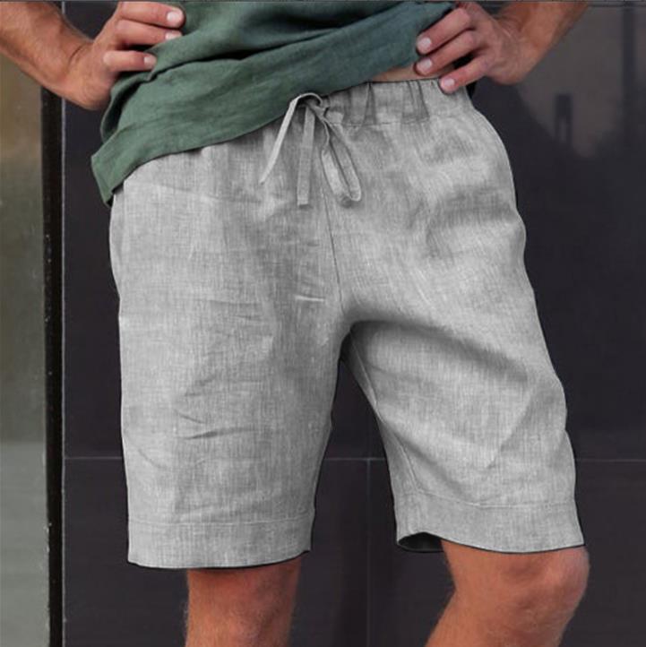 Men's Linen Casual Shorts