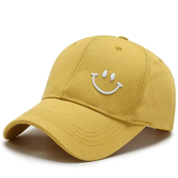 Embroidery Smile New Trend Baseball Cap - Ootdyouth.com 