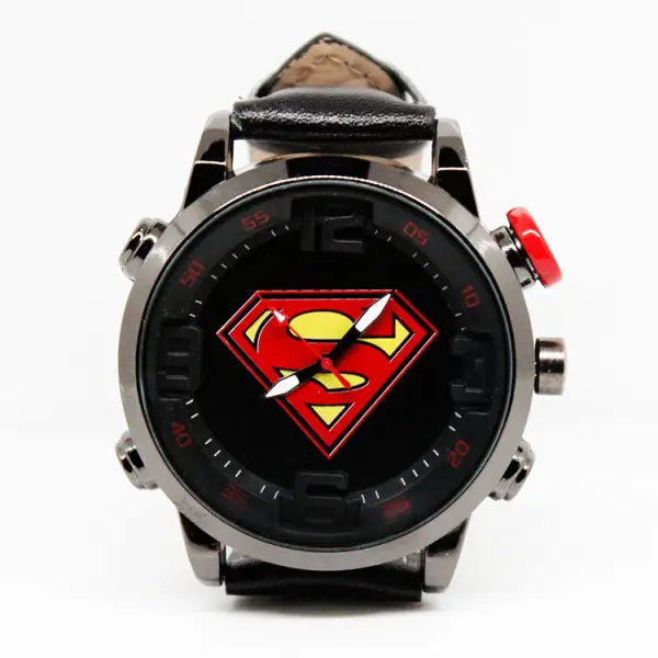 Superman Casual Popular Electronic Quartz Watch - Hubyinternation.com 