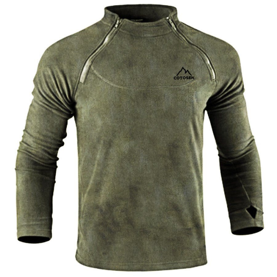 

Men's Outdoor Warm And Breathable Tactical Sweatshirt
