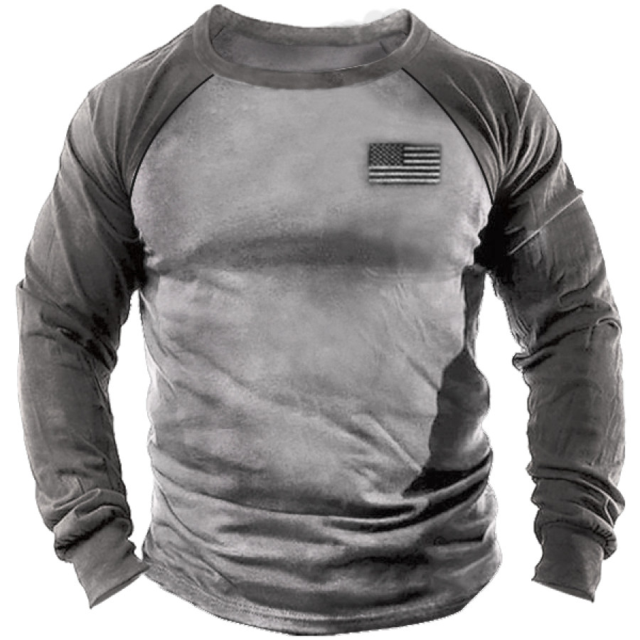 

Men's Outdoor Tactical Raglan Sleeves T-shirt