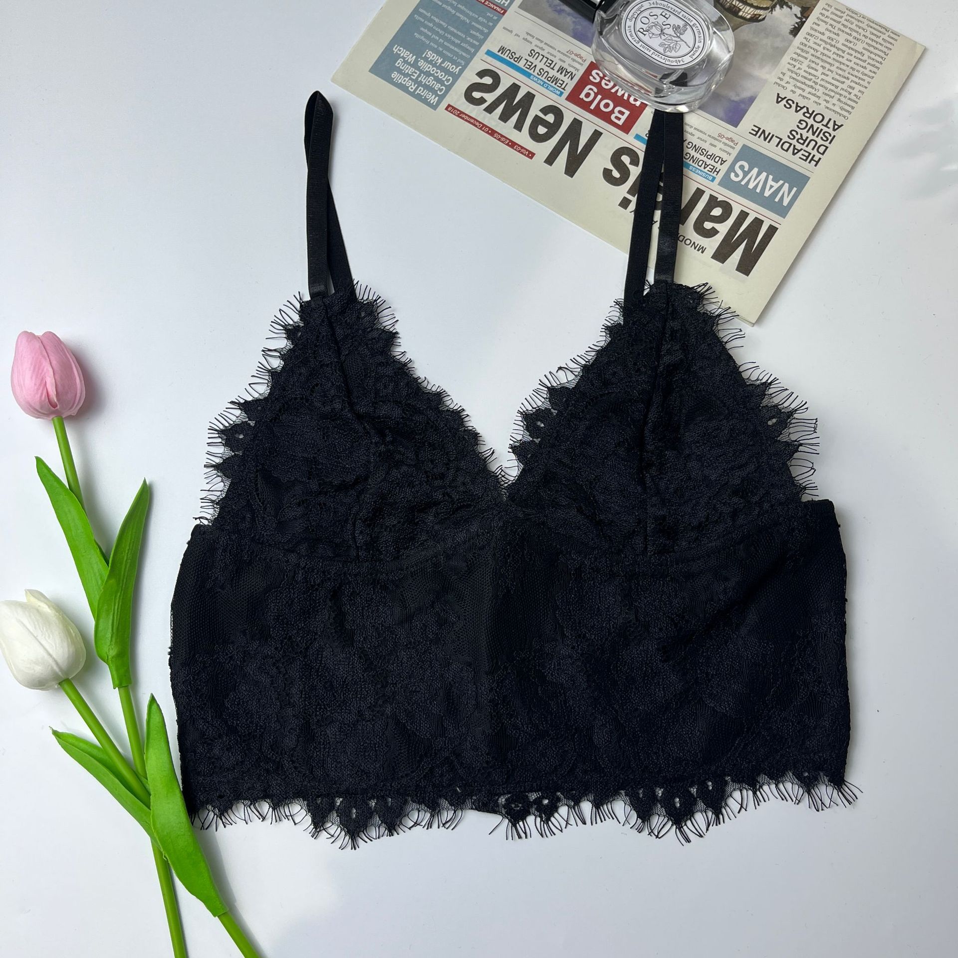 Lace V neck Camisole