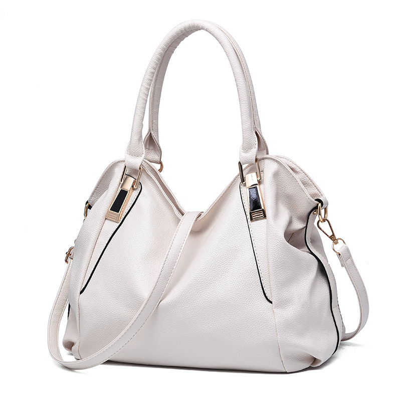 Soft Leather Large Capacity Shoulder Bag For Women