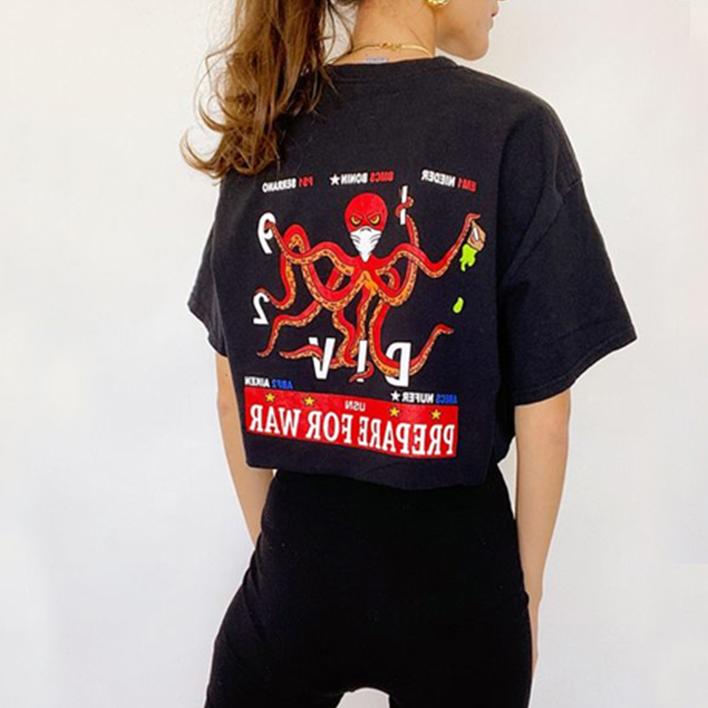 Prepare For Raw Vintage Printed T shirt