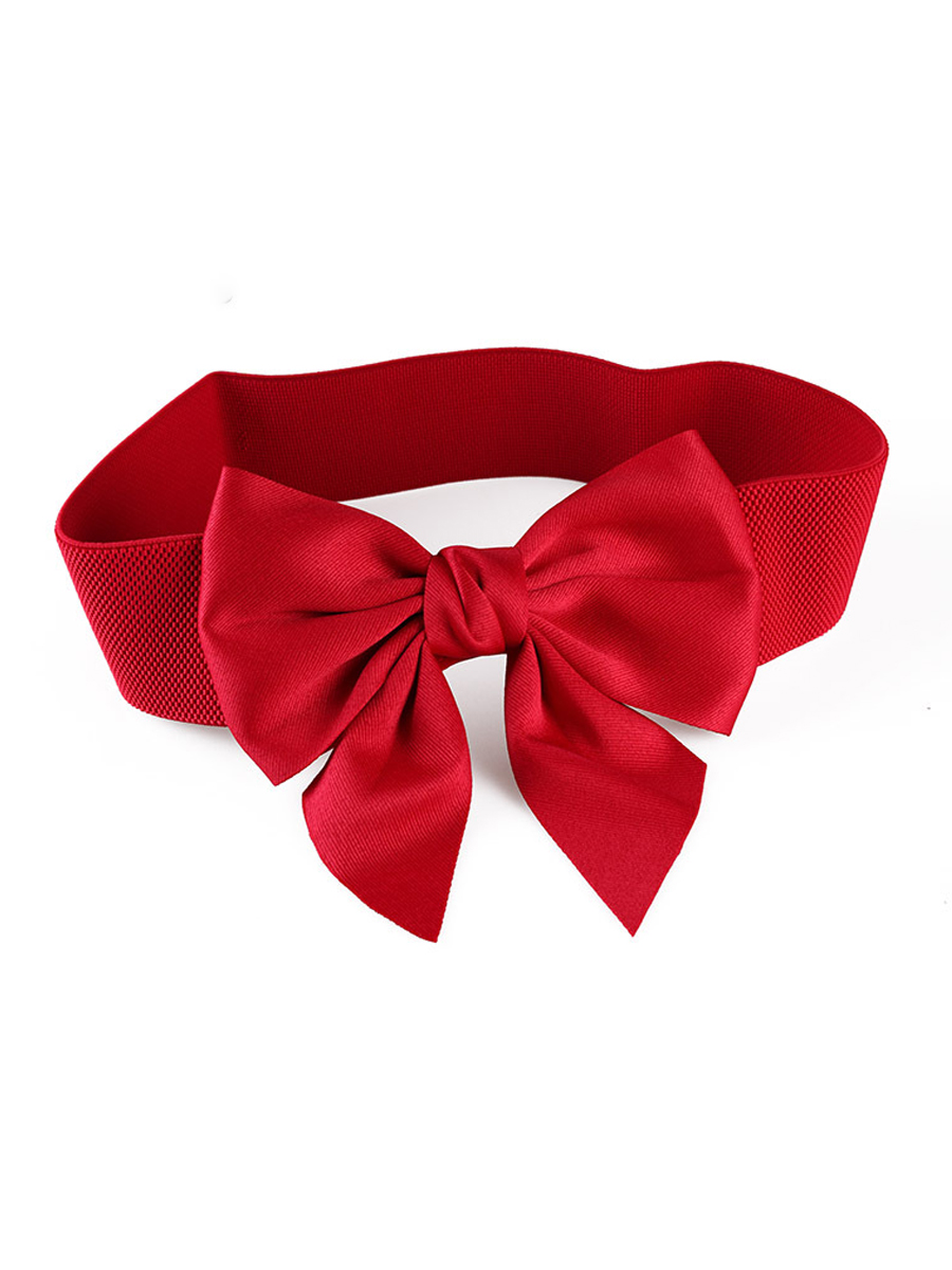 Bowknot Elastic Belt