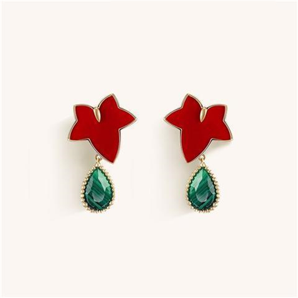 Ivy Malachite Earrings