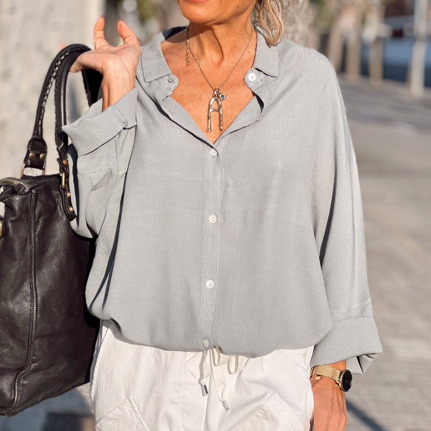 Women's Loose Casual Long Sleeve Shirt