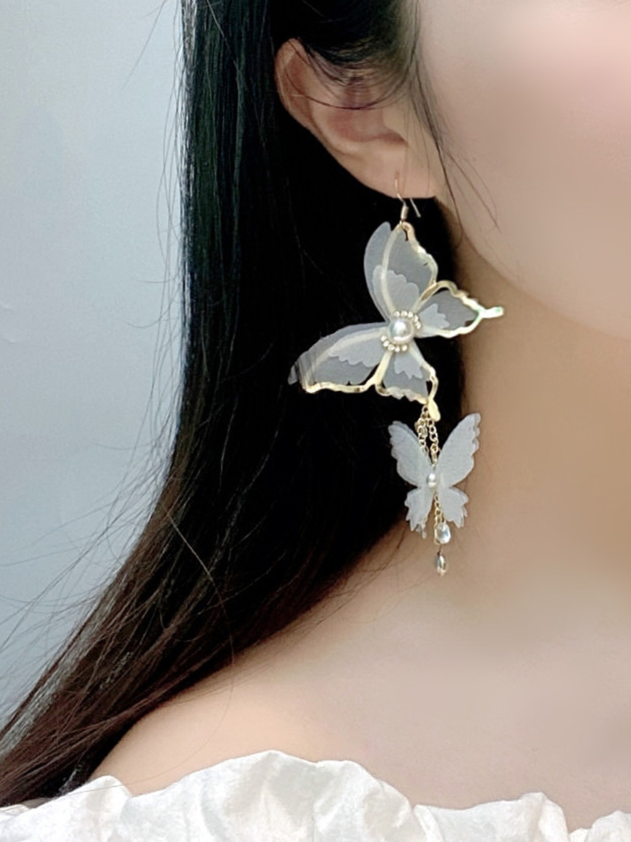 Butterfly Long Earrings