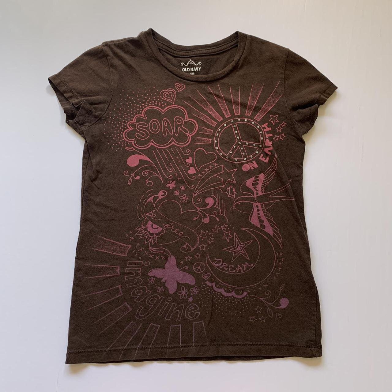 Abstract Graphic Print Short sleeve T shirt