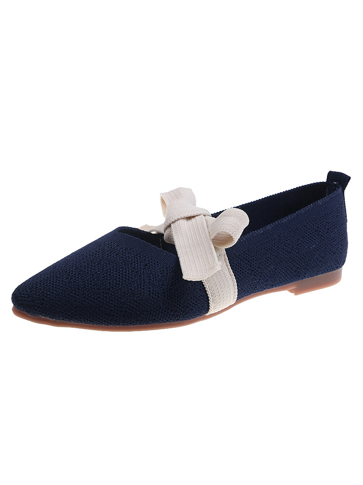 Thin Breathable Small Fragrance Canvas Fisherman Flats