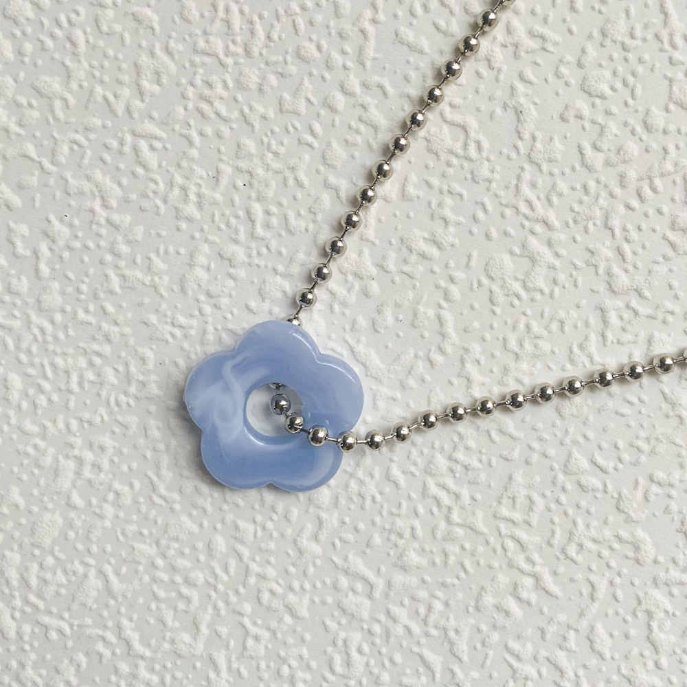Flower Fashion Creative Small Bead Necklace