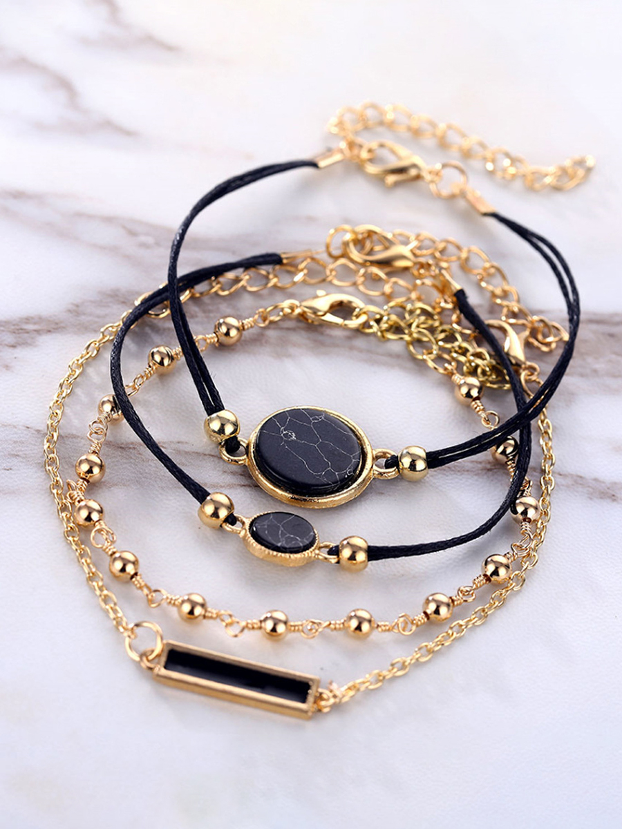 Round Alloy Boho Bracelet