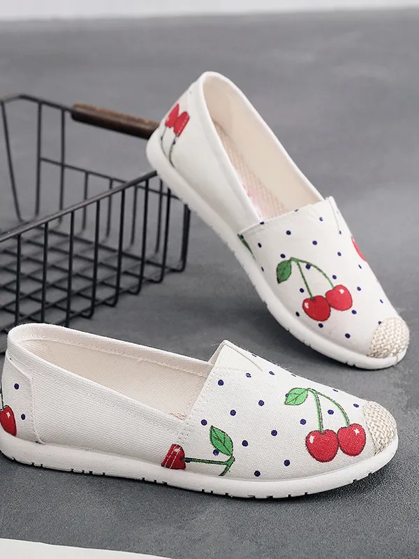 Summer Casual Print Flats - Oasisjoy.com 