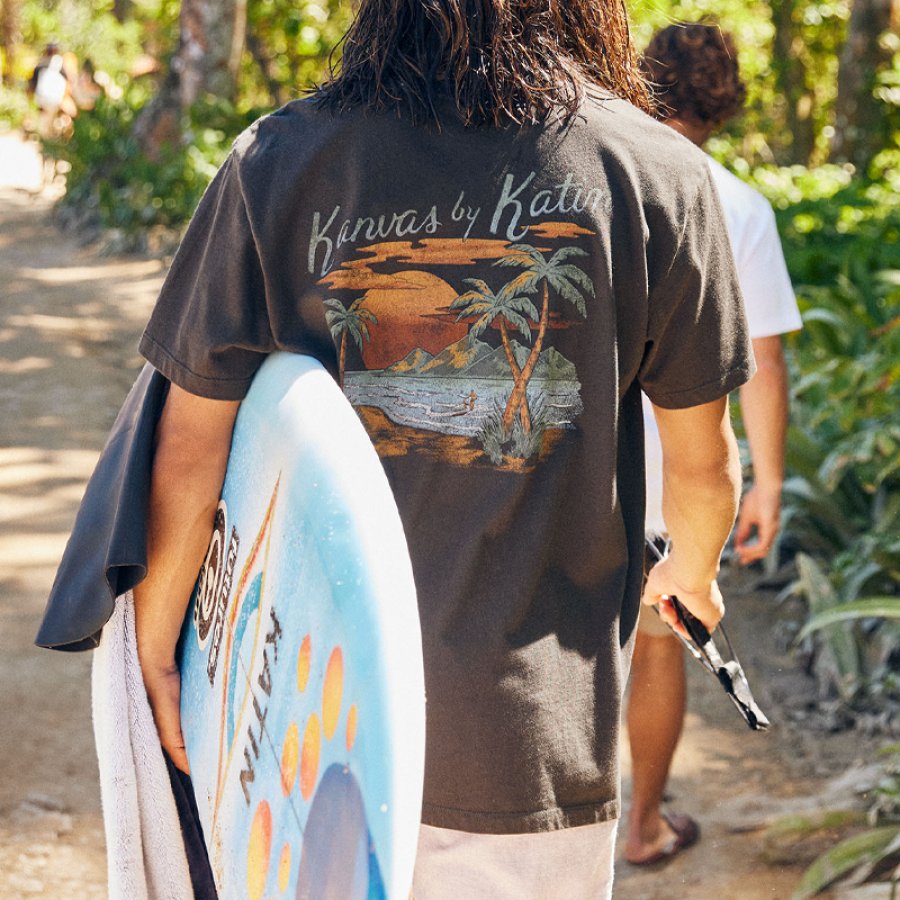 

Outdoor Beach Camping T-Shirt