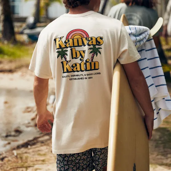 Outdoor Beach Camping T-Shirt - Faciway.com 