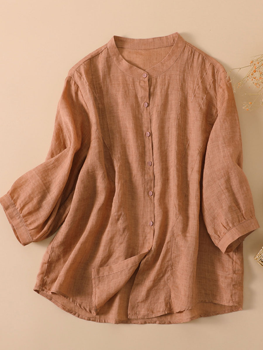 Casual Loose Embroidered Sunscreen Long Sleeve Blouse