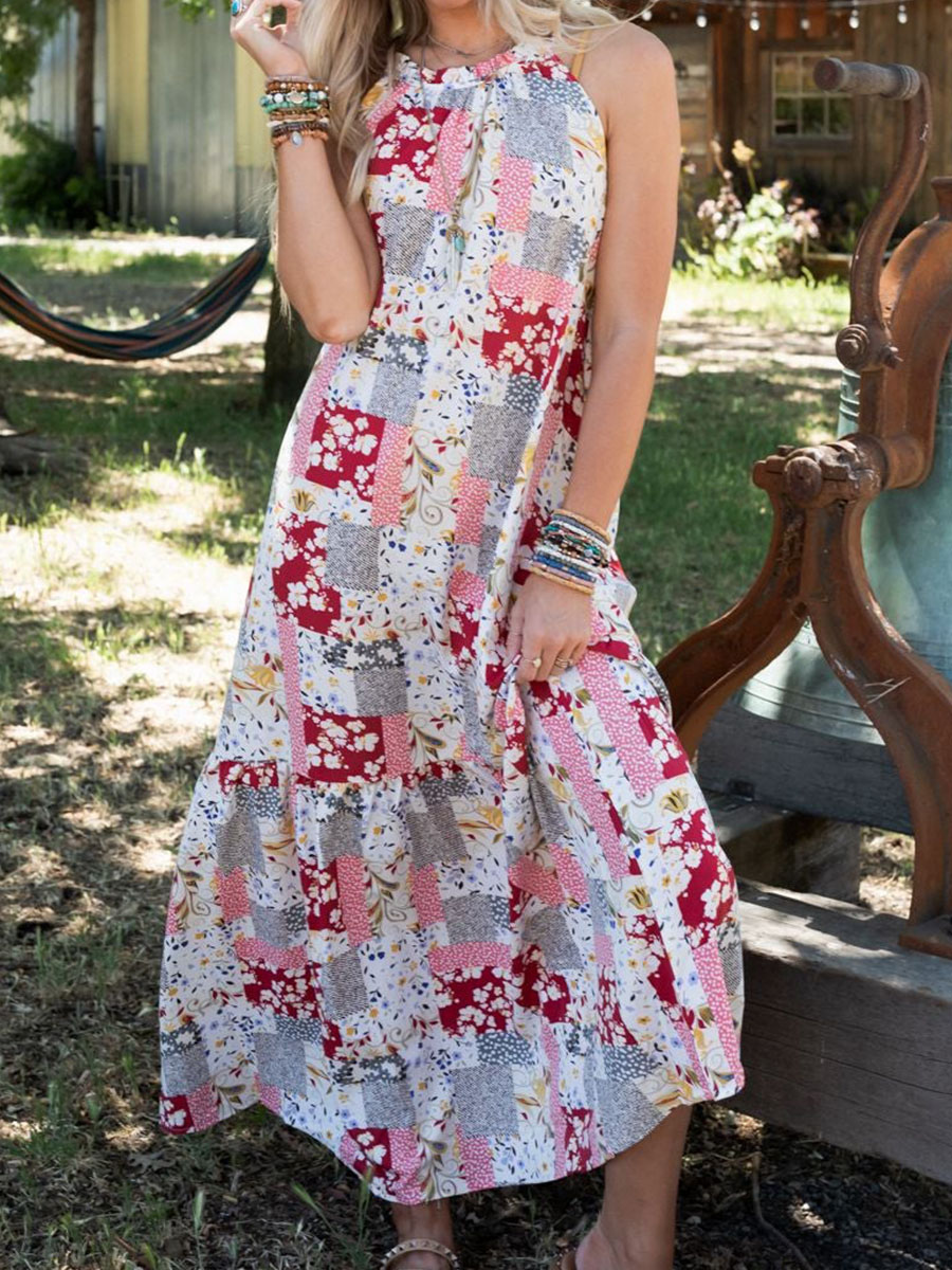 Patchwork Perfect Maxi Dress