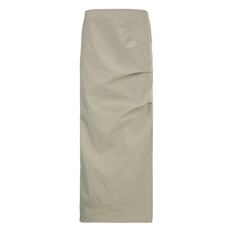 Retro Street Irregular Skirt