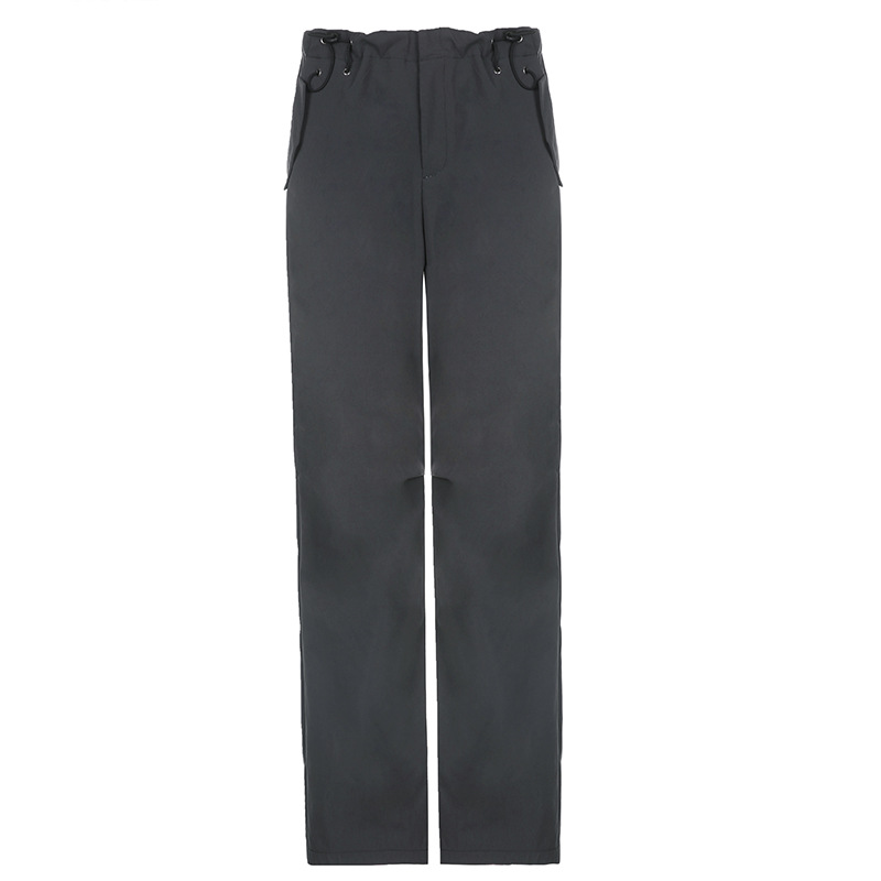 Parachute Drawstring Casual Trousers