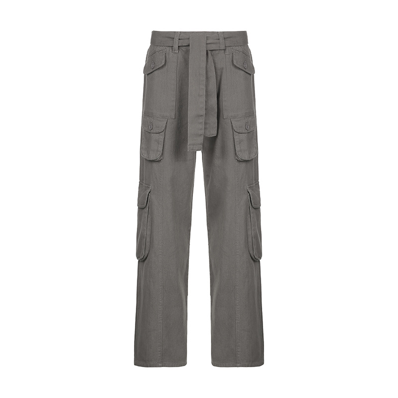 Breaking Rules String Tie Cargo Pants