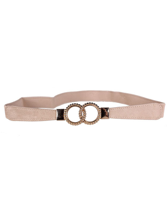 Simple And Fashionable Decoration Double Ring Elastic Belt