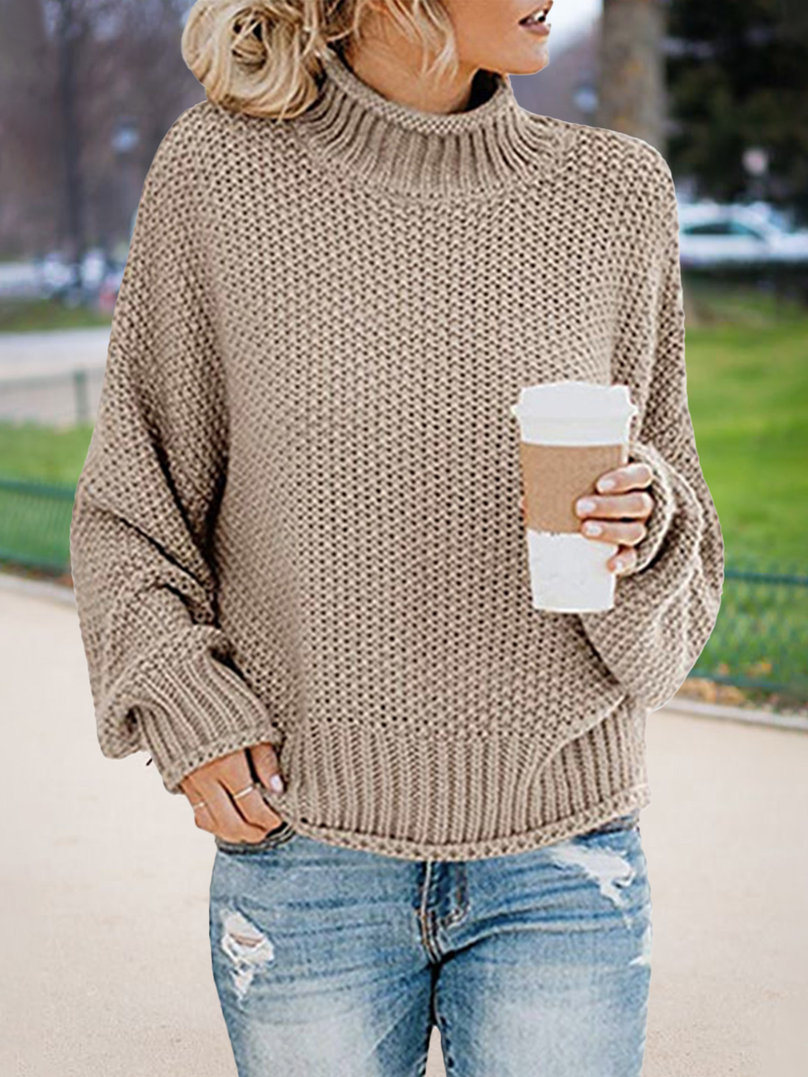 Fall/Winter Pullover Turtleneck Sweater