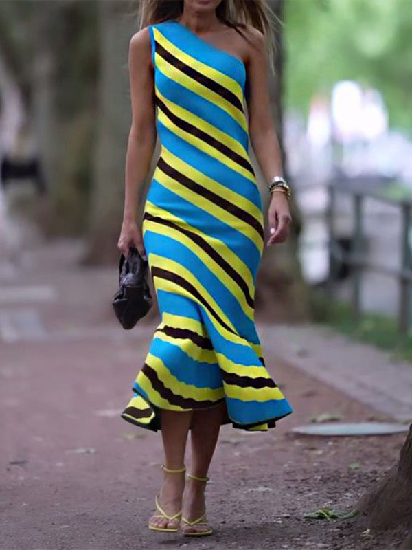 Women's Elegant Print Dress