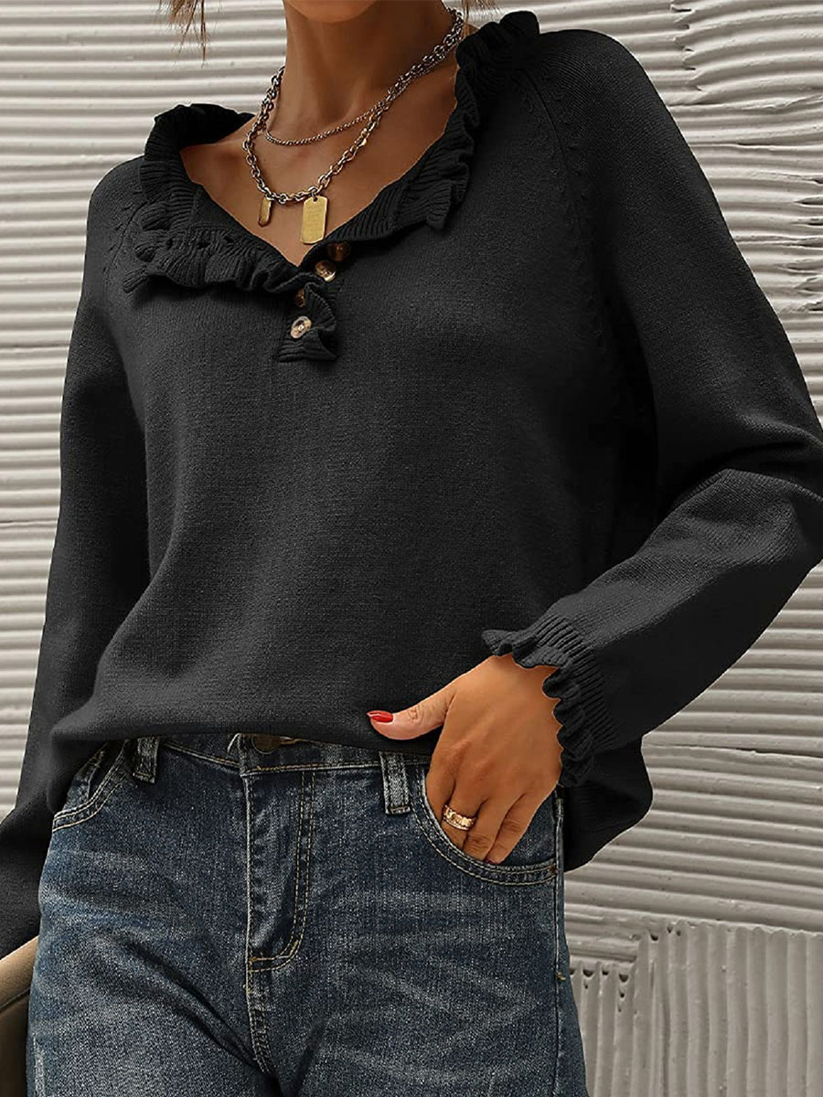 Modern Striped Slim Off shoulder Sweater