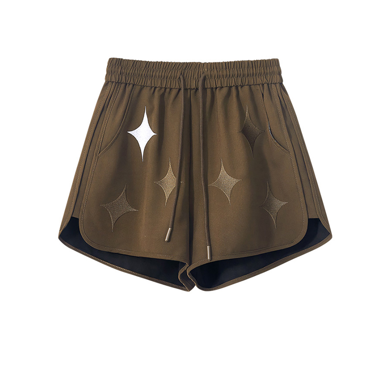 Women's Pentagram Print Shorts