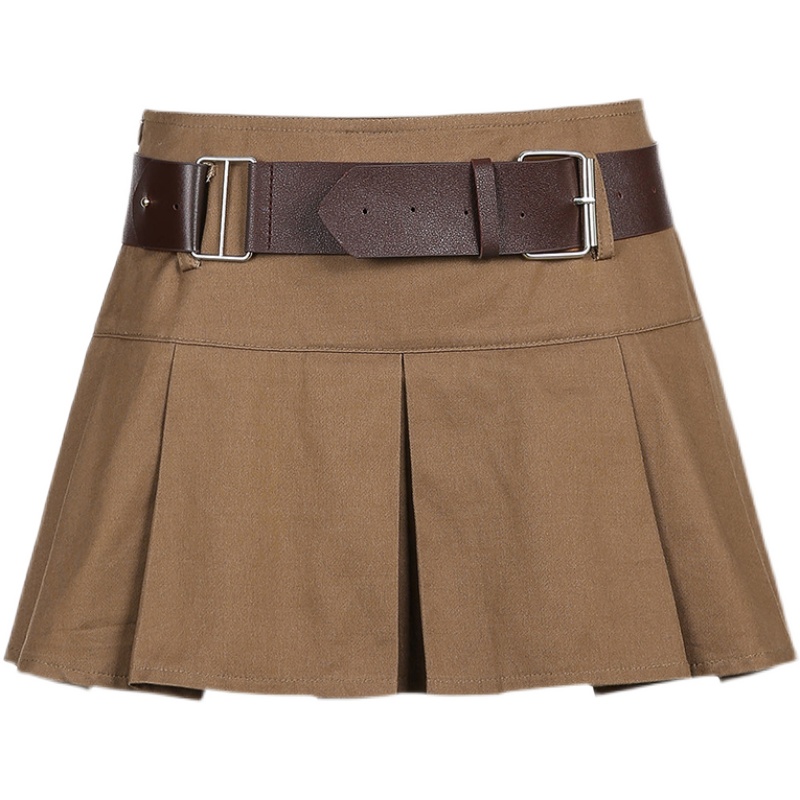 Ladies Dark Academy Retro Pleated Sexy Skirt