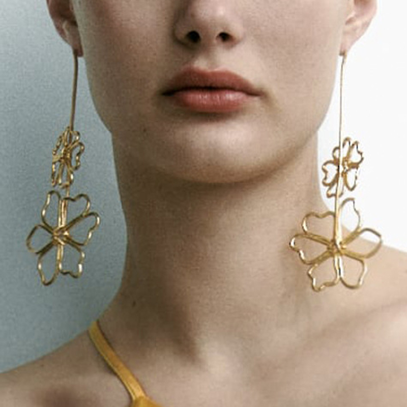 Fashion Vintage Flower Earrings