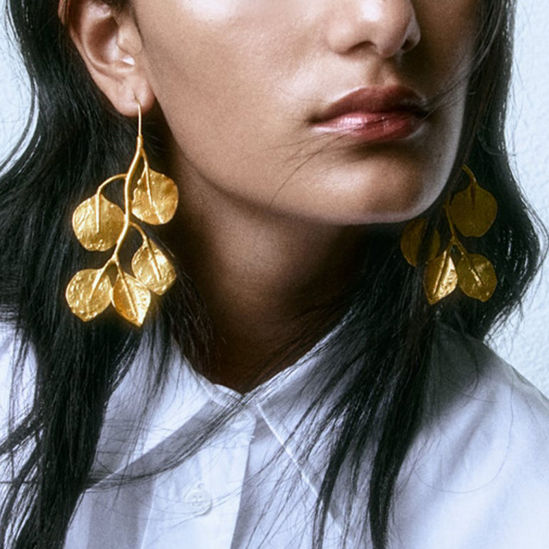 Fashion Vintage Leaf Earrings