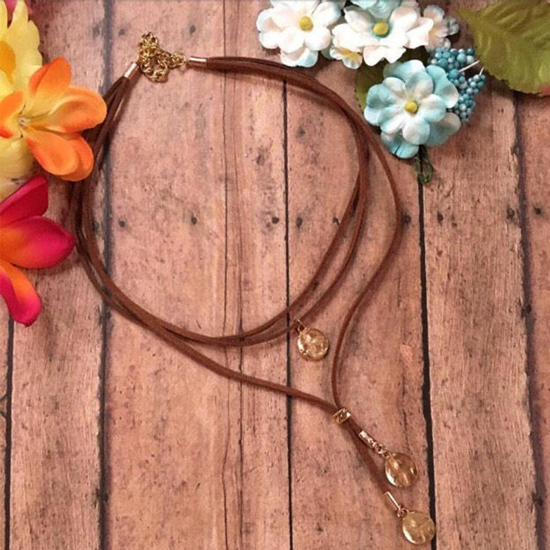 Simple Lotus Pendant Necklace