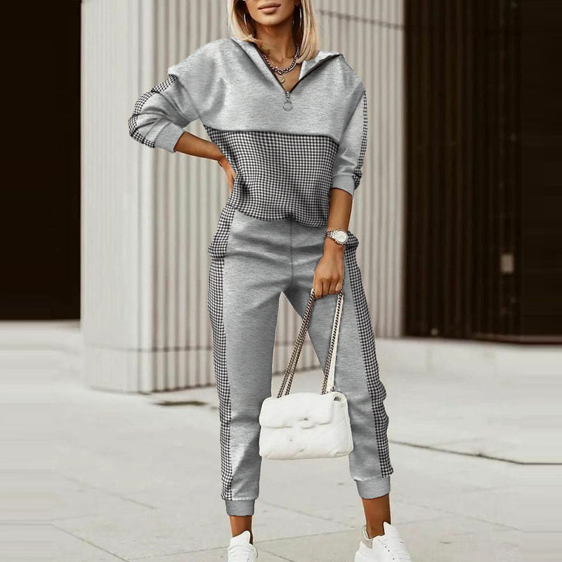 Women Fashion Printed Leisure Suit