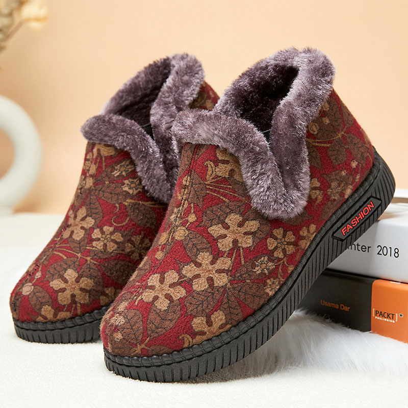 Fleece Thick Cotton Shoes