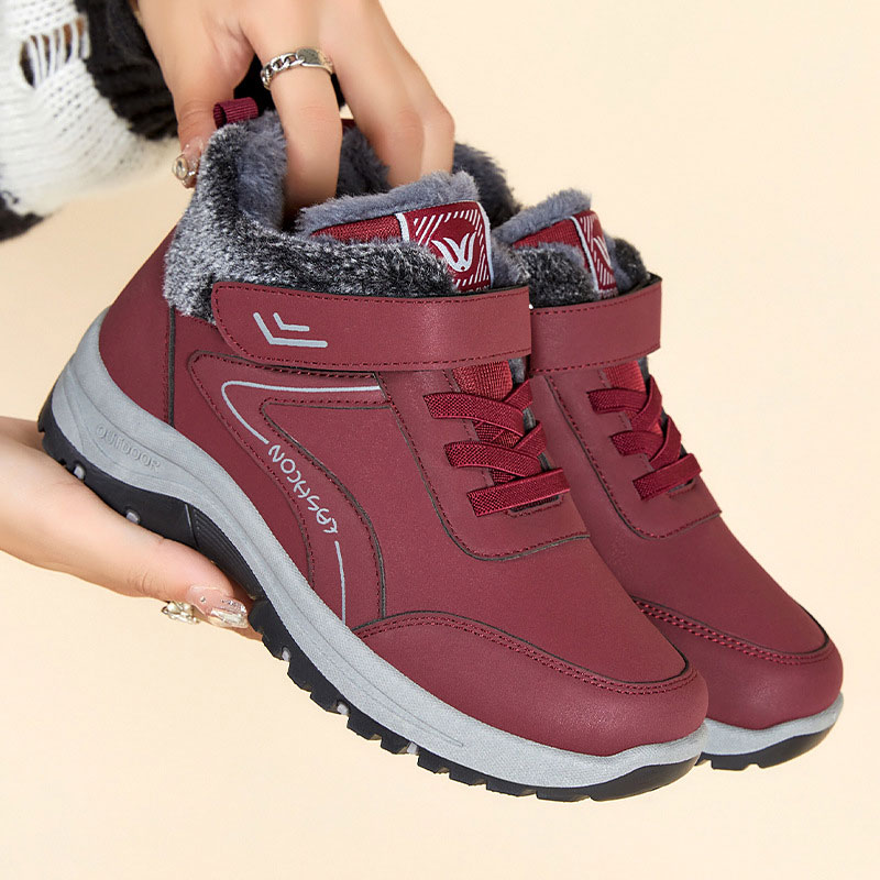 Fleece Thickened Casual Walking Warm Cotton Shoes