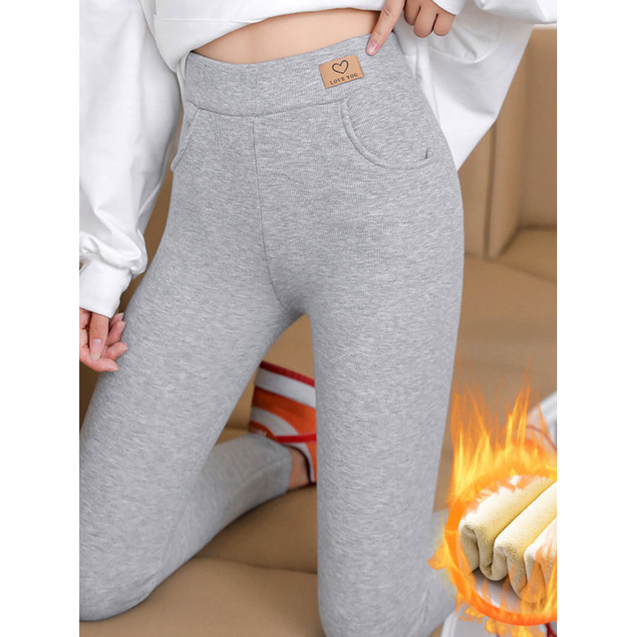 

Legging Décontracté En Coton Thermique épaissi En Polaire