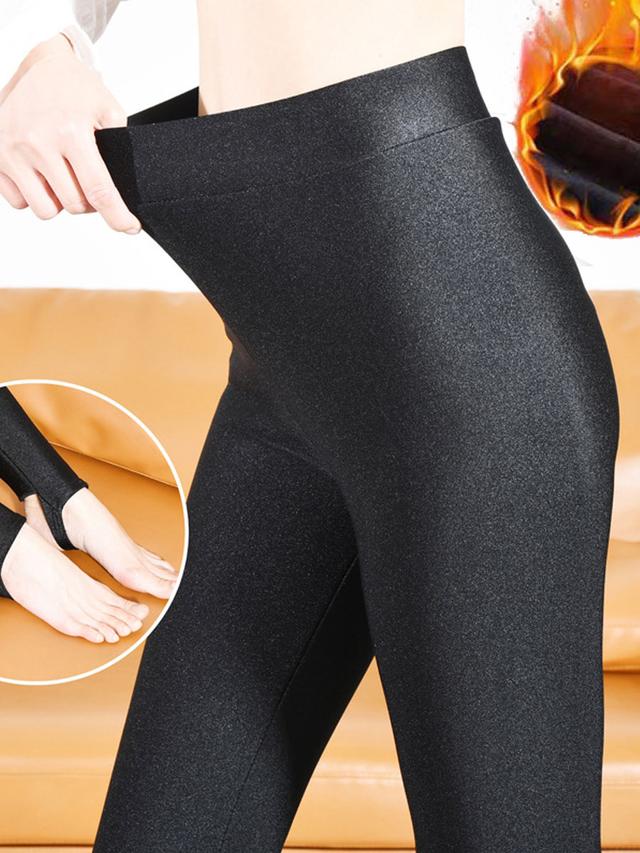 Casual Fleece Thickened Thermal Cotton Leggings