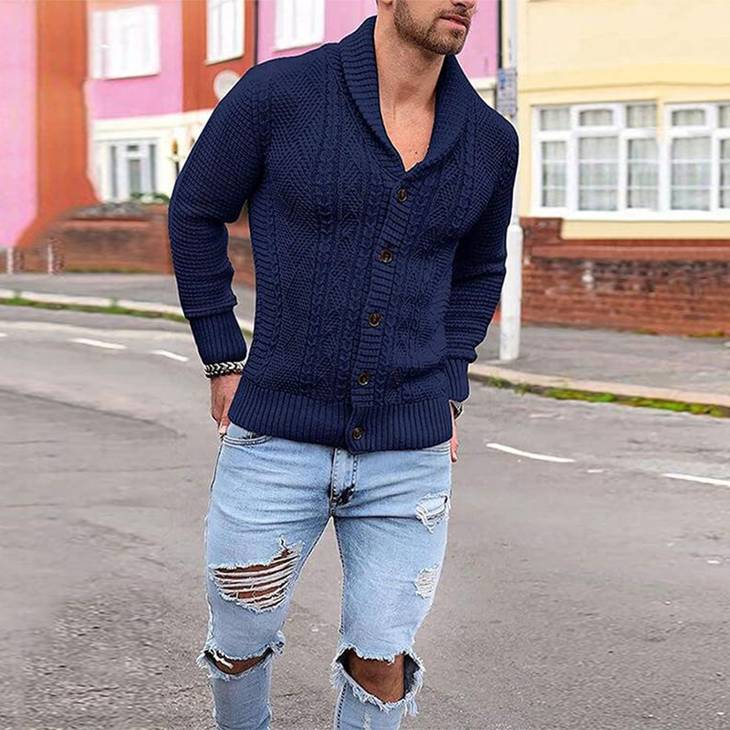 Mens Casual And Business Knited Sweater Cardigans