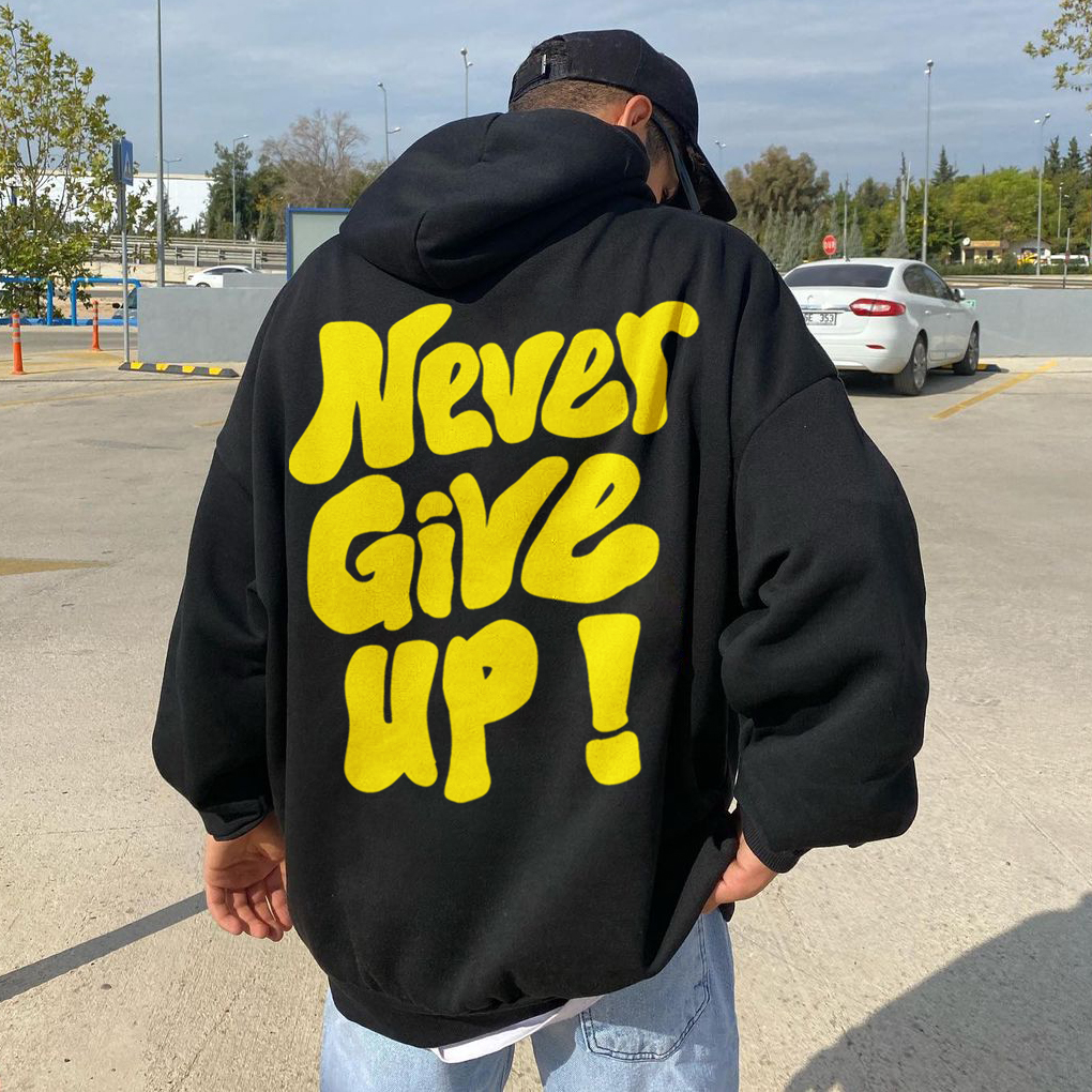 Oversized Men's Retro Casual 
