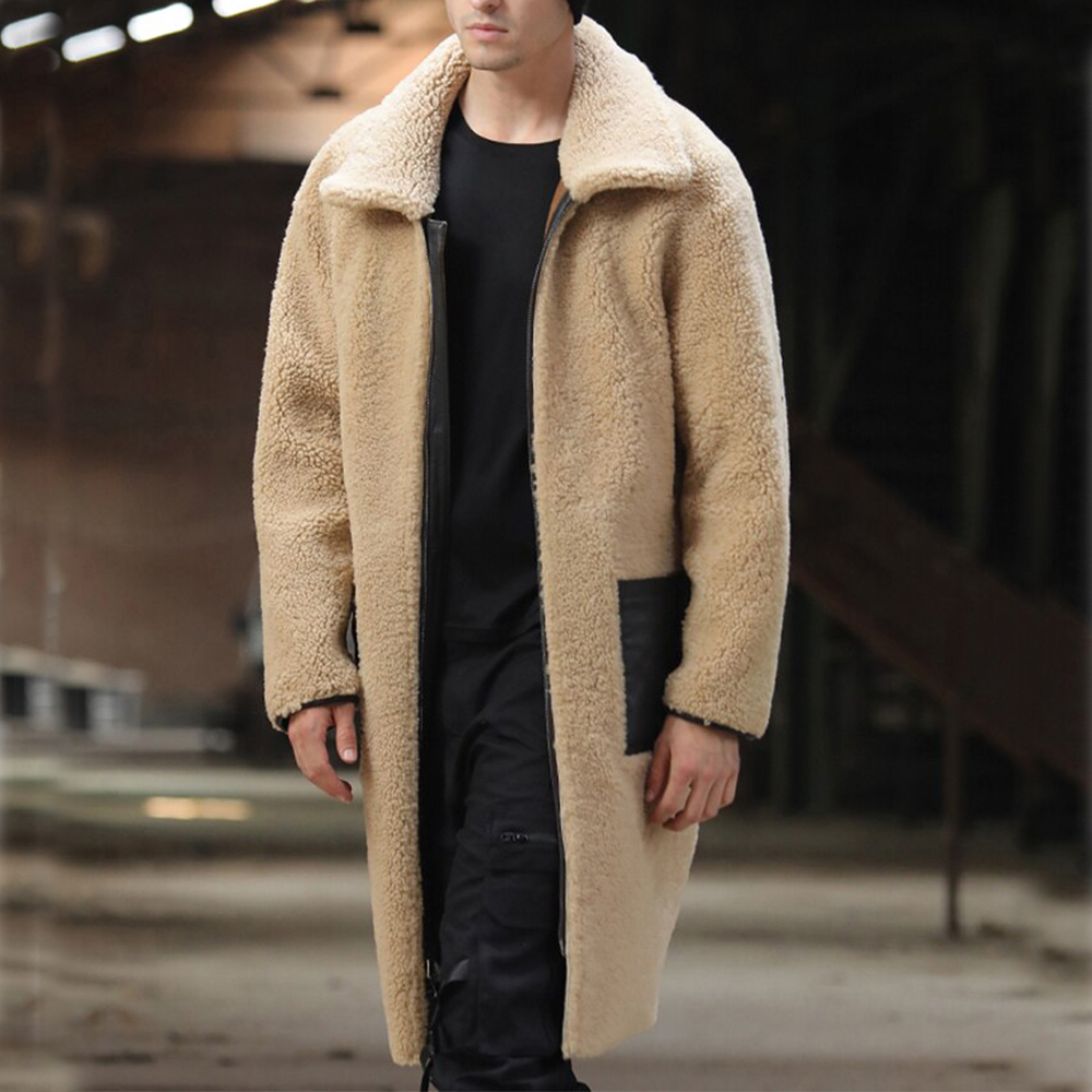 Stylish Loose Gray Thermal Coat