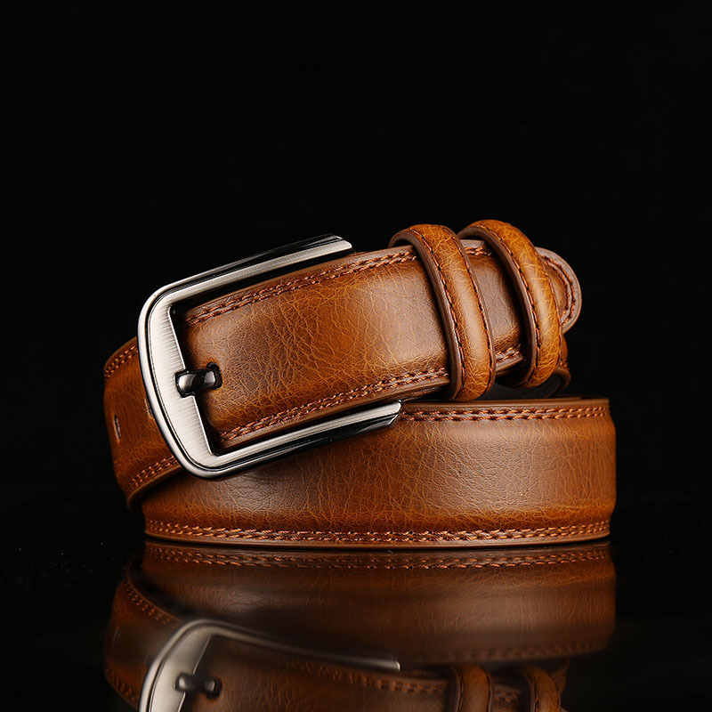 Men's Vintage Pin Buckle Belt