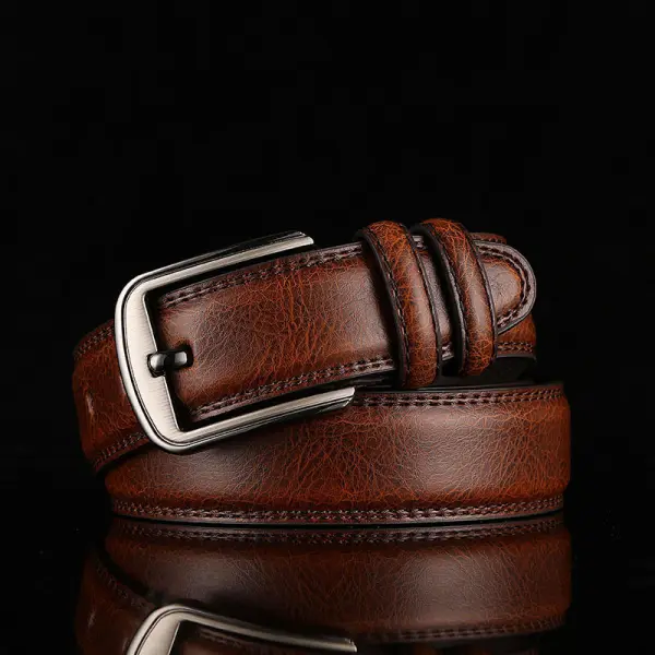 Men's Vintage Pin Buckle Belt - Yiyistories.com 