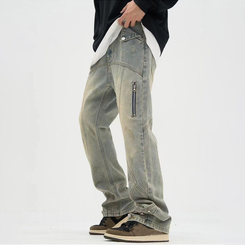 Mens American Vintage Tooling Breasted Jeans
